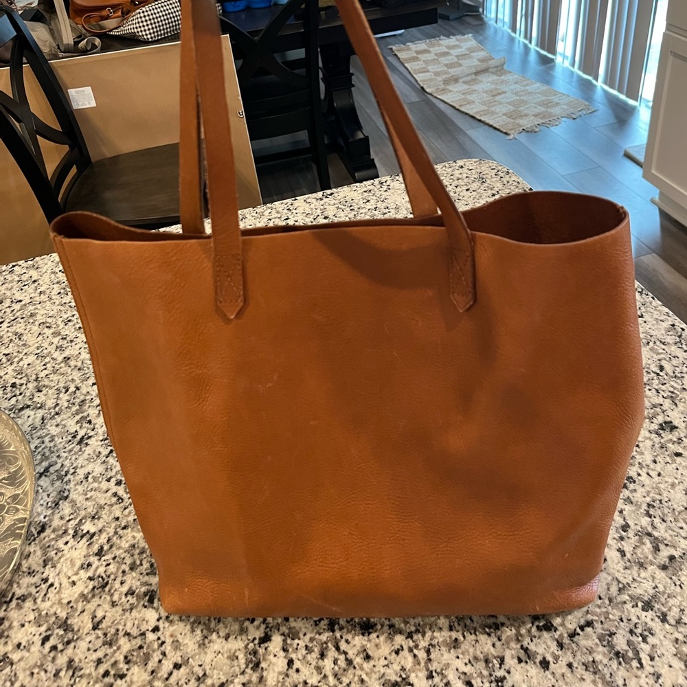Large Madewell Leather Tote